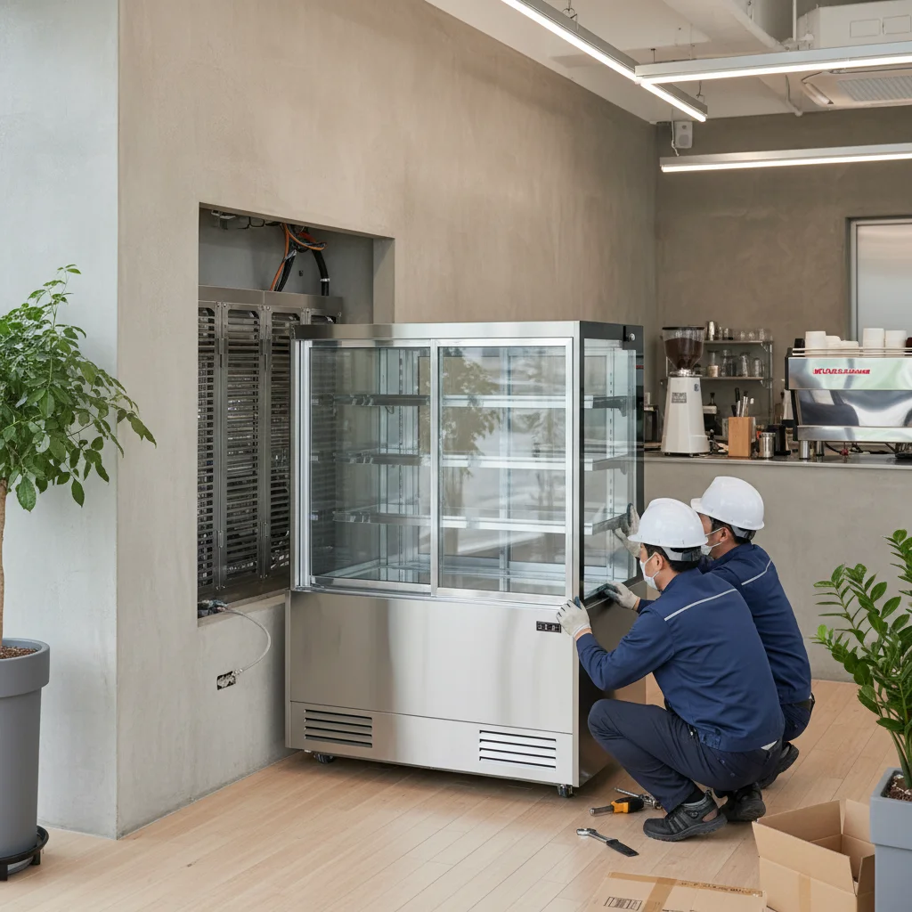 부산쇼케이스1500 - 통풍 공간 10cm 확보