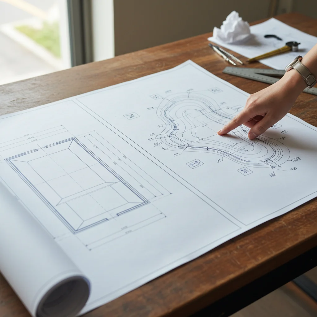 부산백화점쇼케이스 - 맞춤 제작 설계도