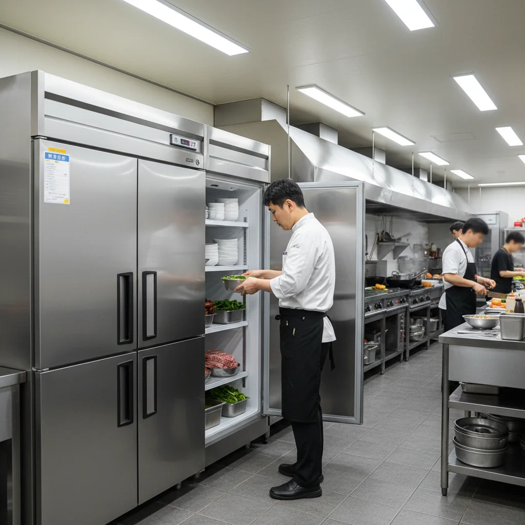부산음식냉장고 - 부산 식당 주방 냉장고 점검