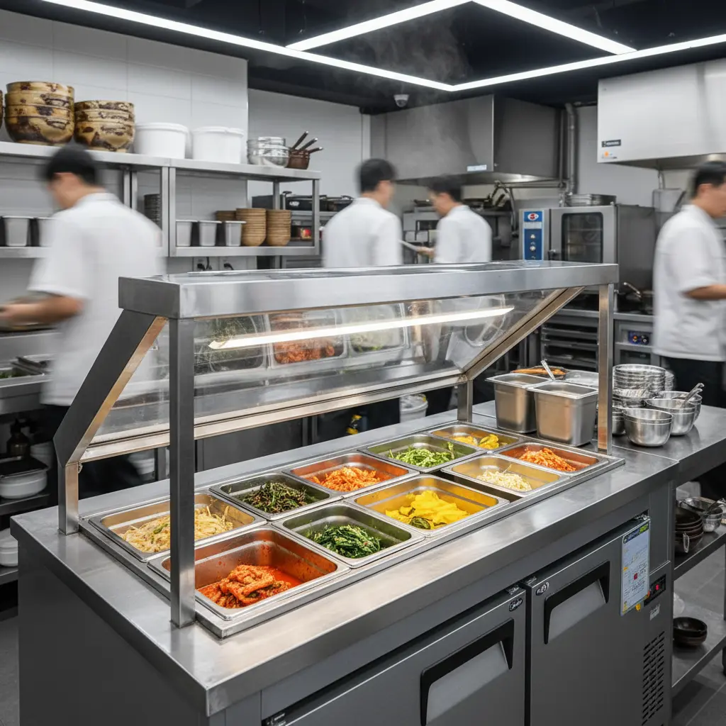 부산테이블반찬냉장고 - 주방의 핵심 반찬냉장고