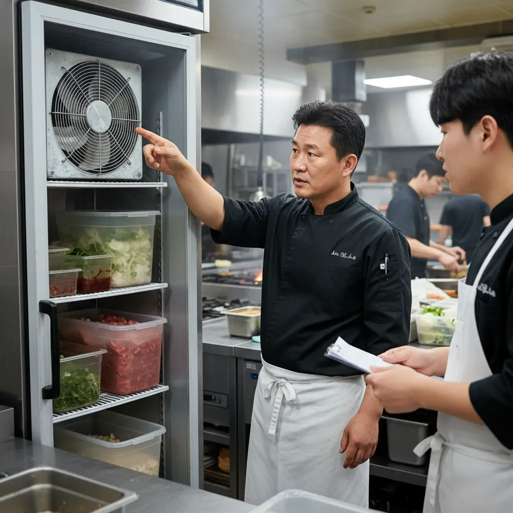 부산채소냉장고 - 직냉식 vs 간냉식