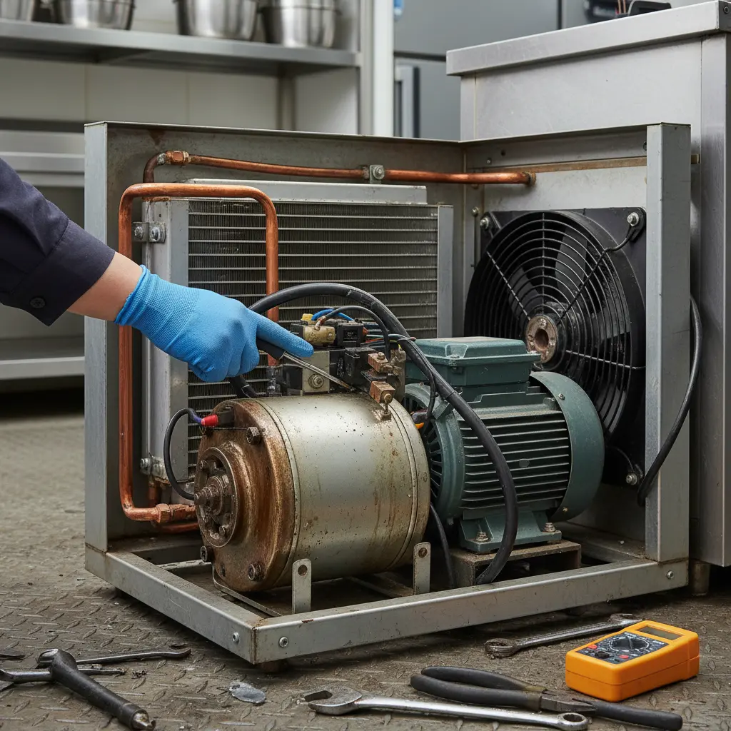 서울중고식품기계 - 핵심 부품 확인