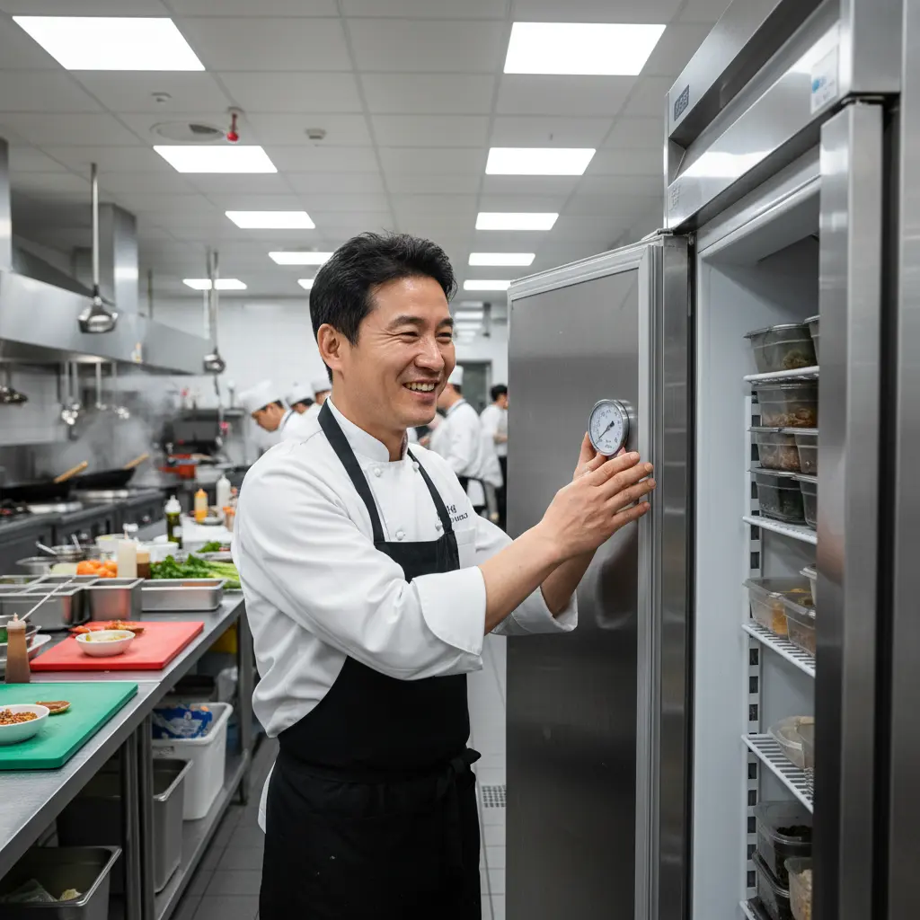 서울중고업소용냉동고 - 적정 온도 확인 필수