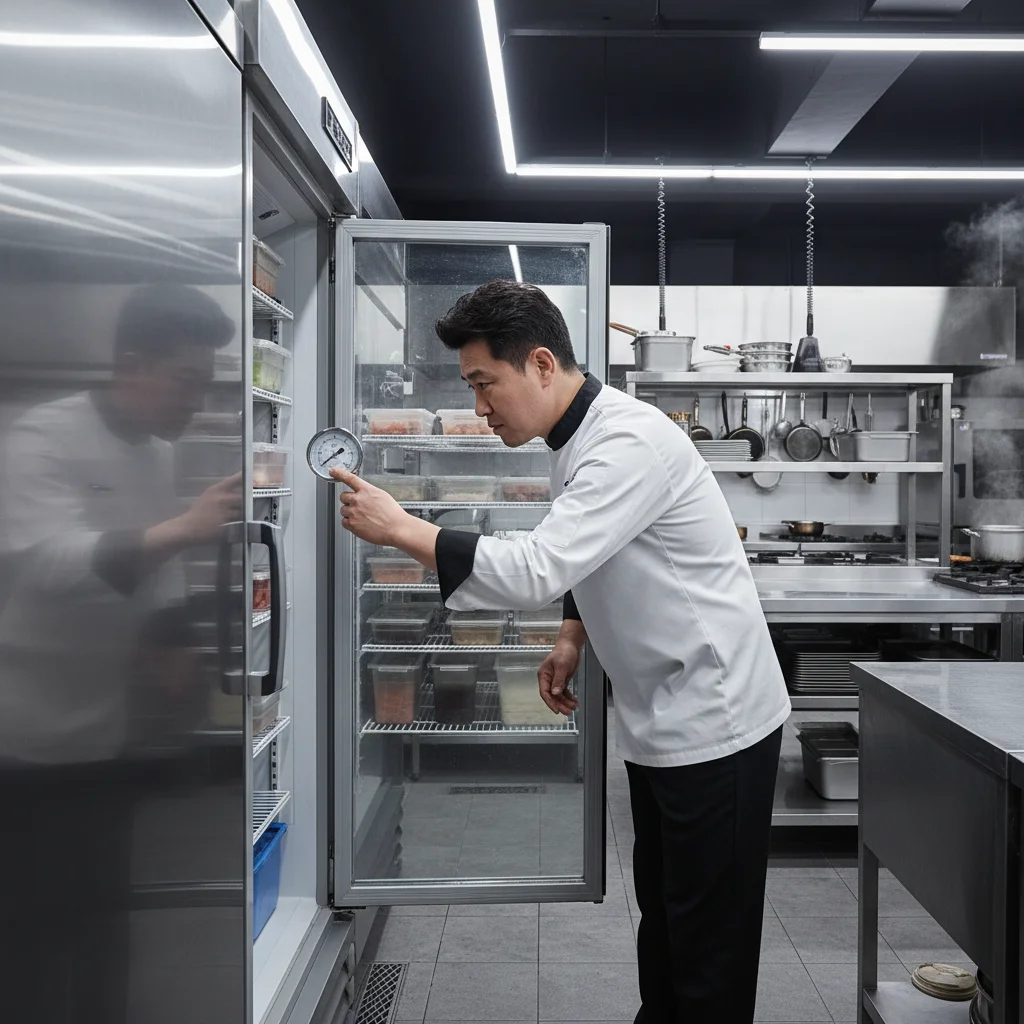 서울캐리어냉동고 - 냉동고 꼼꼼 체크