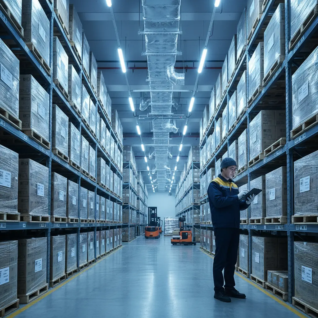 서울냉동창고임대 - 냉동창고 내부 실사