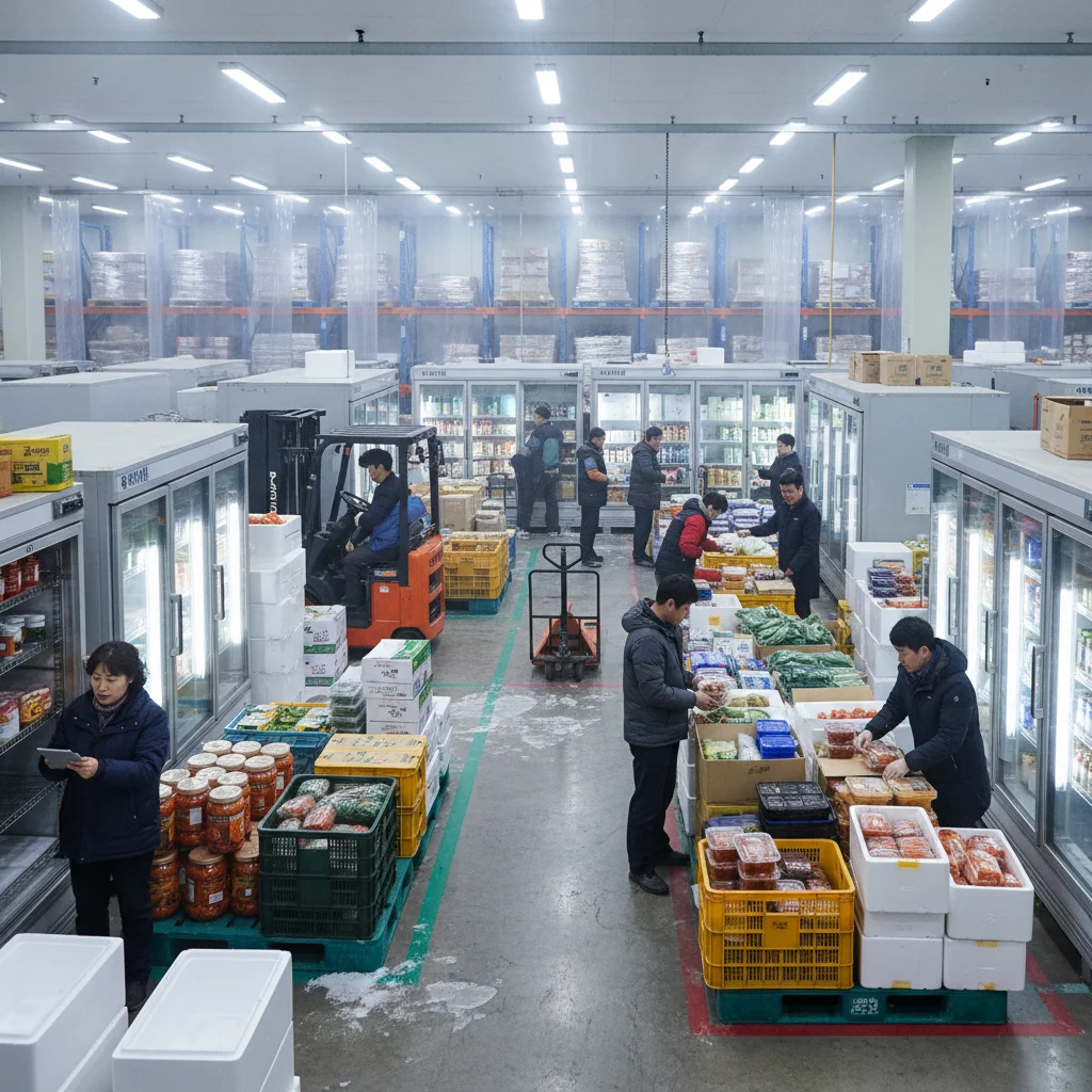 서울냉동창고임대 - 공유형 냉동창고 예시