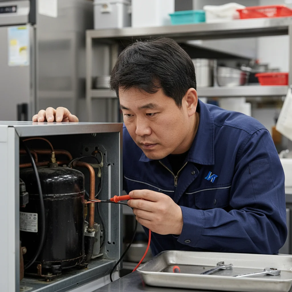 서울쇼케이스냉동고 - 콤프레셔 고장 주의