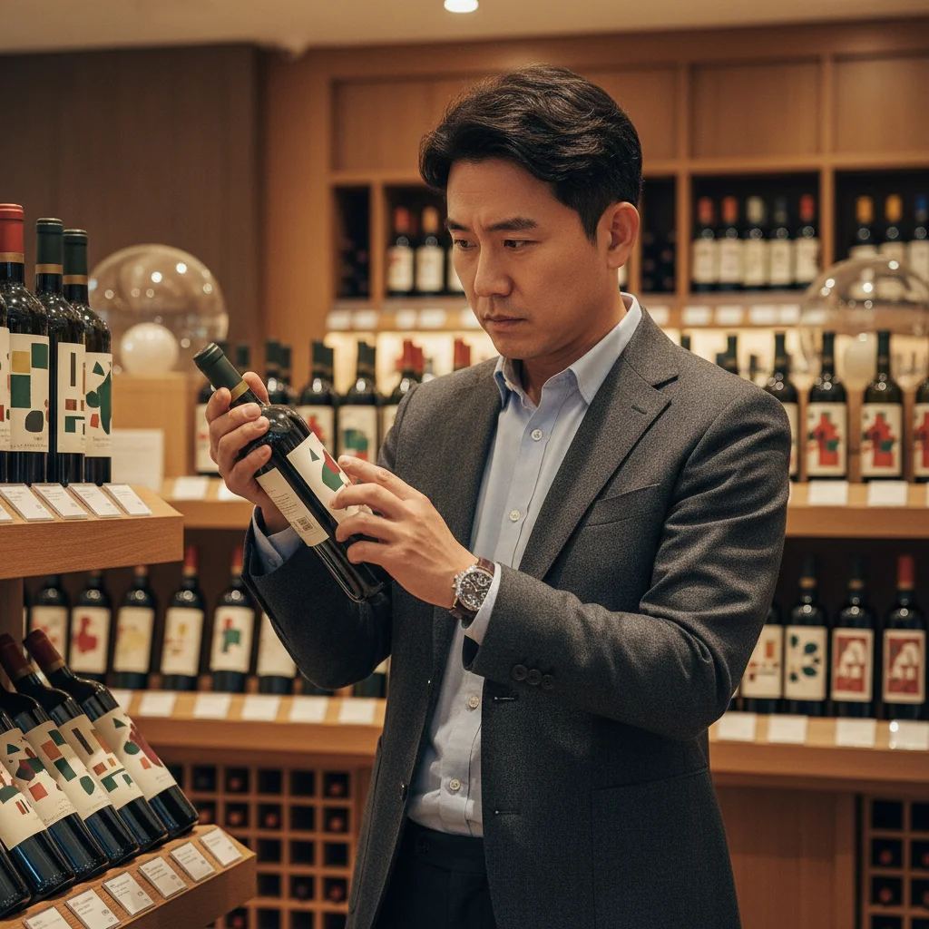 서울와인셀러 - 와인 라벨 확인