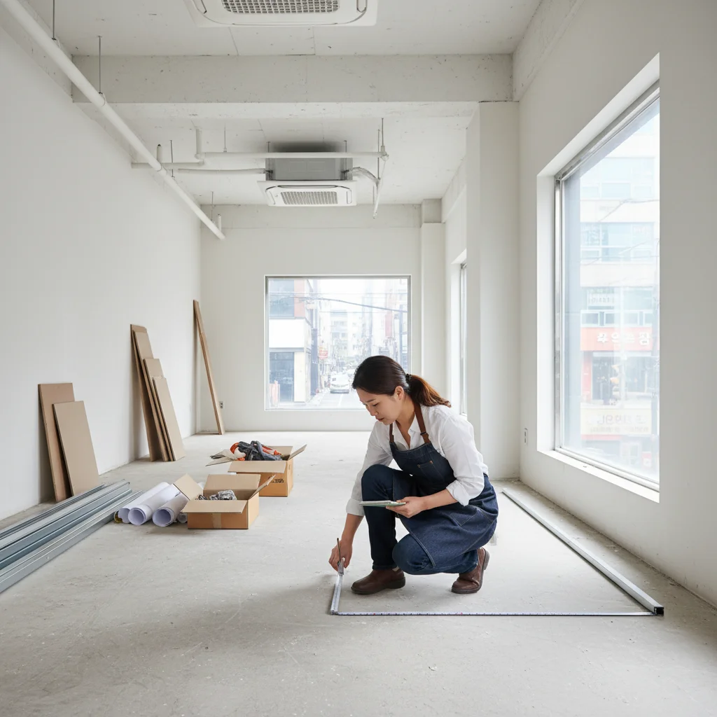 서울백화점쇼케이스 - 설치 공간 실측 필수