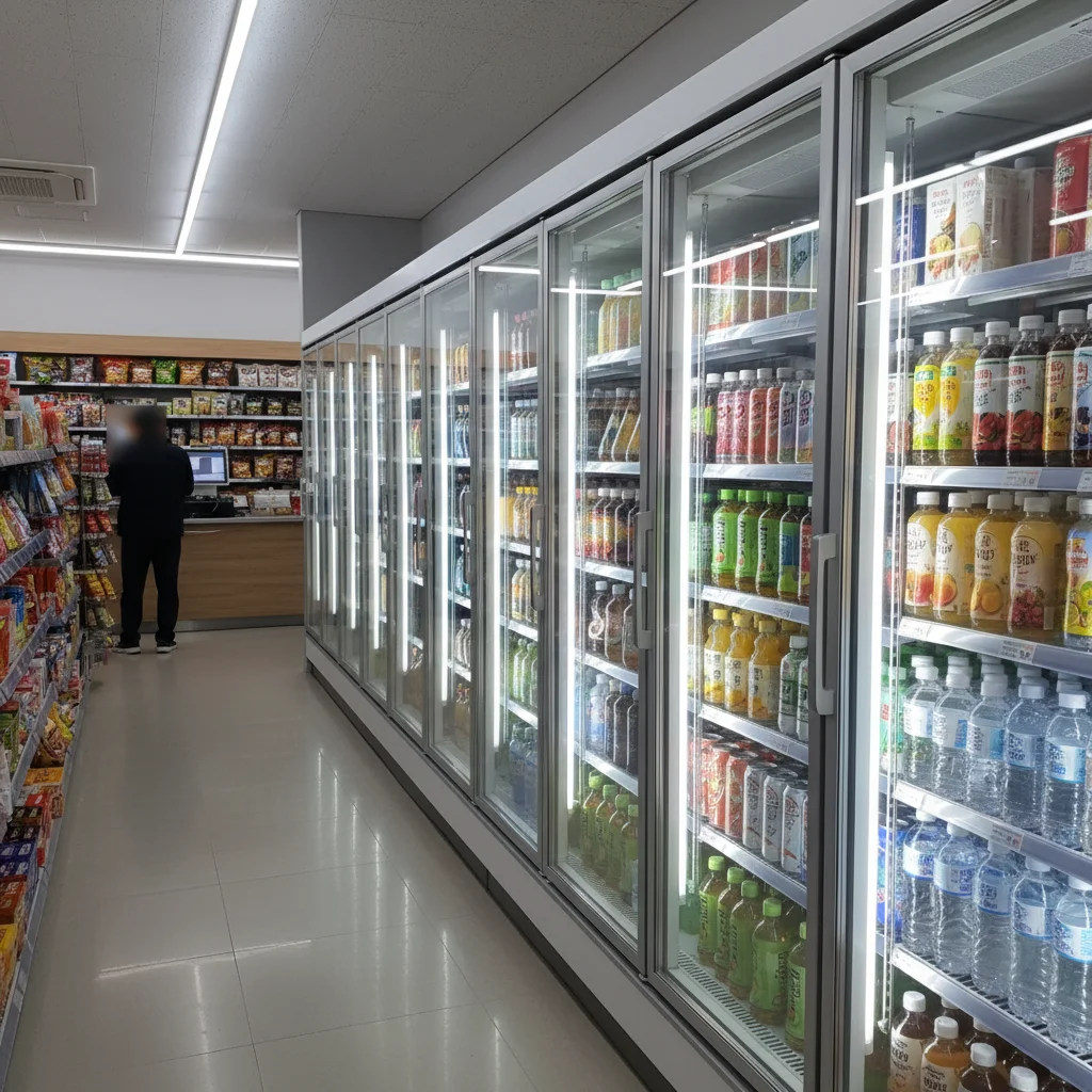 서울냉장고문달기 - 편의점 냉장고 도어 설치