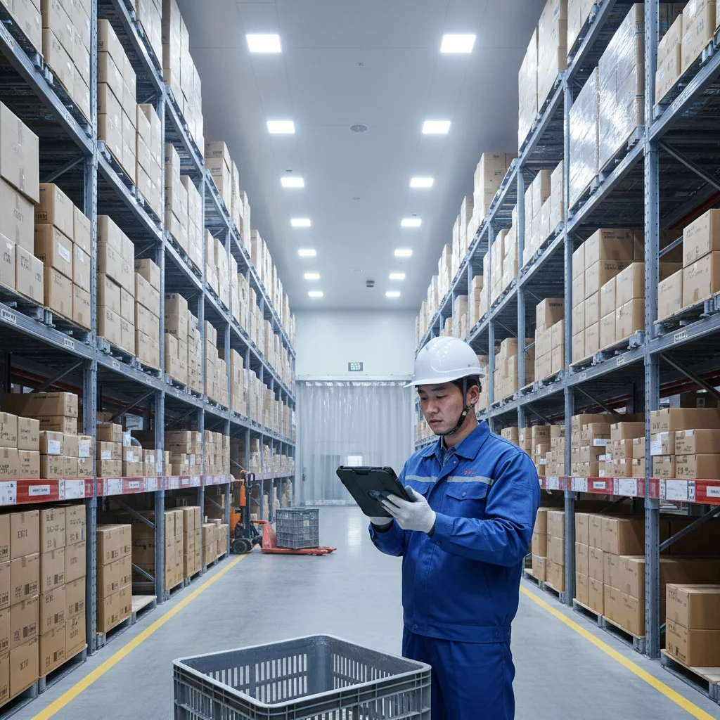 서울냉장보관창고 - 냉장창고 내부 점검