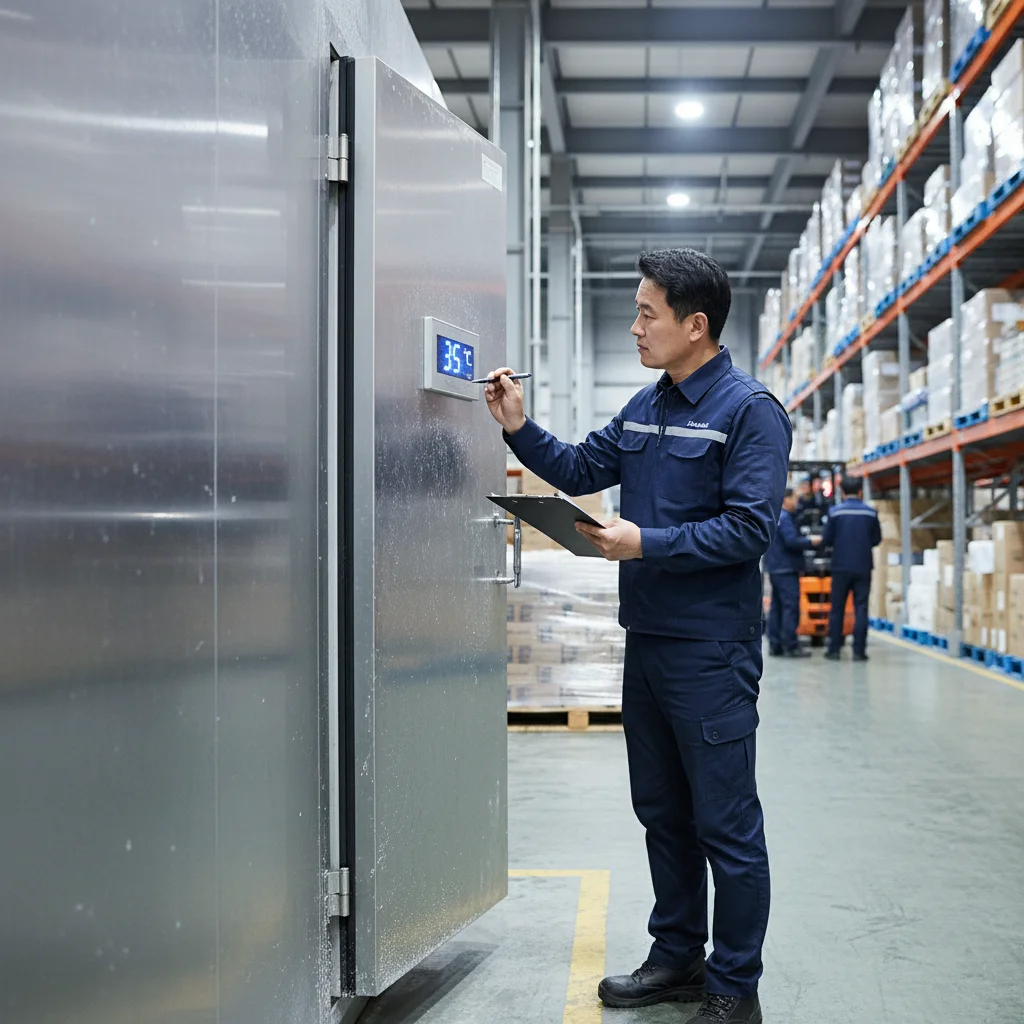 서울냉장보관창고 - 온도 관리 체크