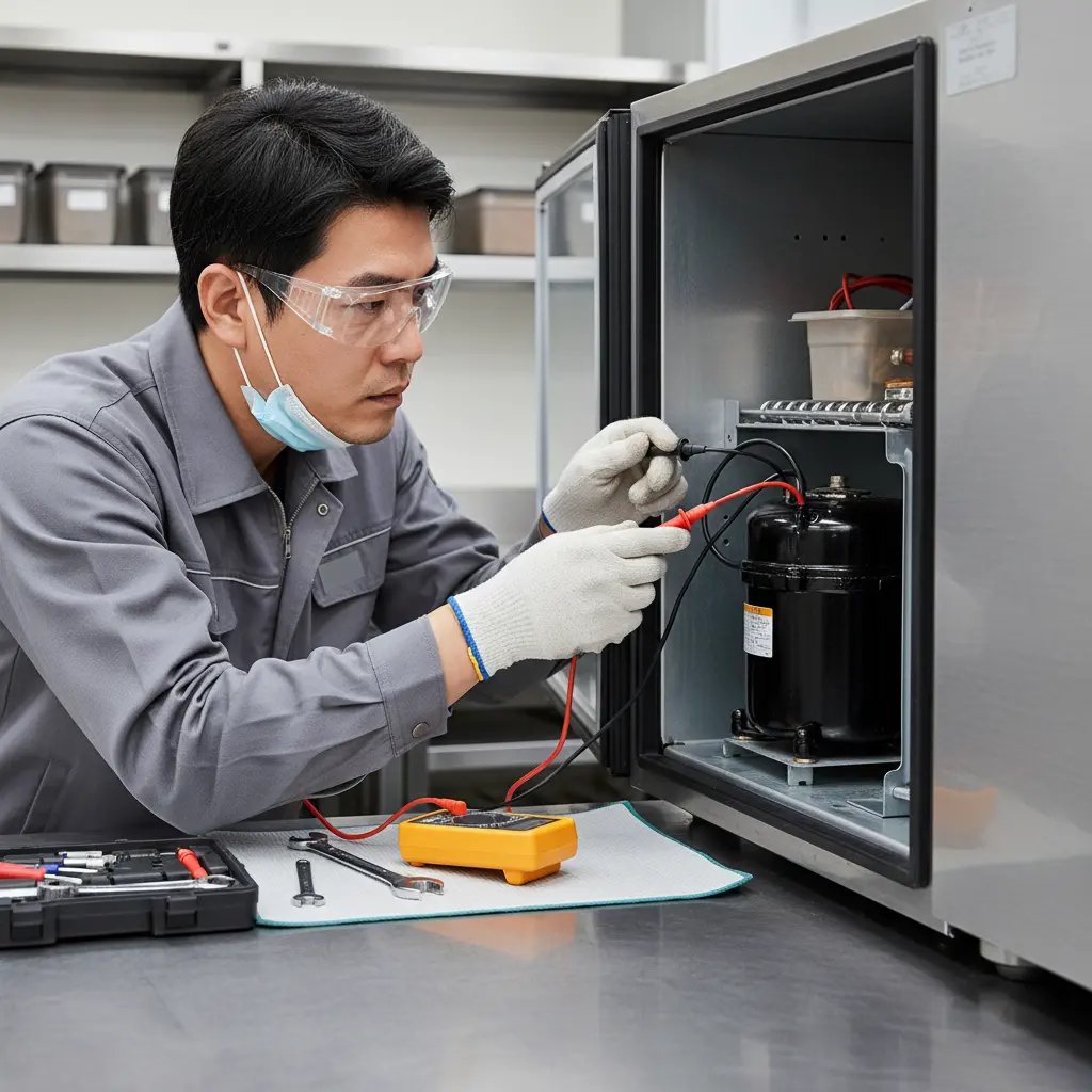 서울마트쇼케이스냉장고 - 콤프레셔 확인 필수