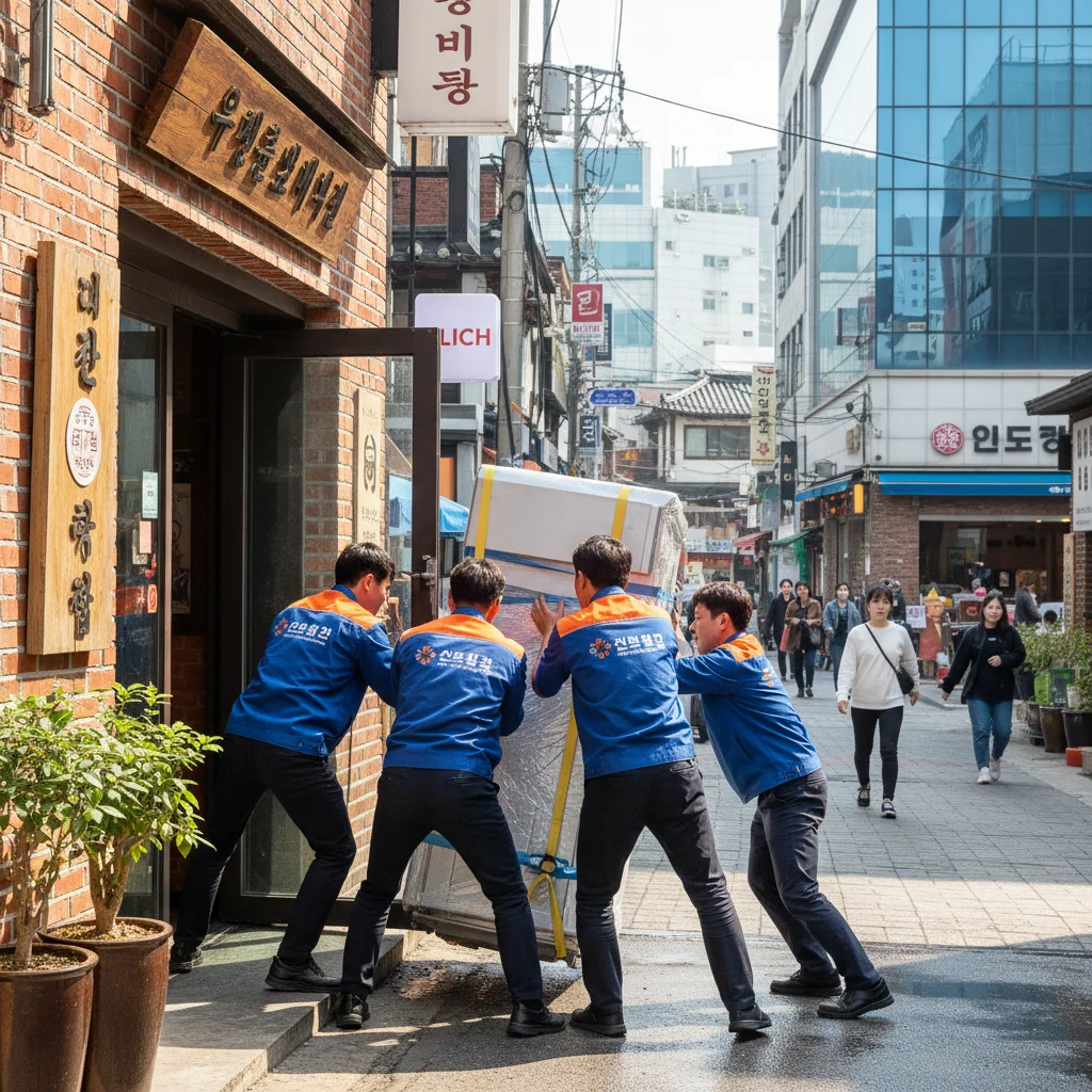 강남업소용냉장고 - 배송 설치 주의점