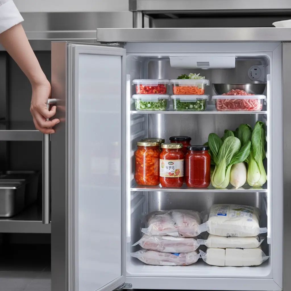 강남테이블냉장고 - 좁은 주방의 구세주