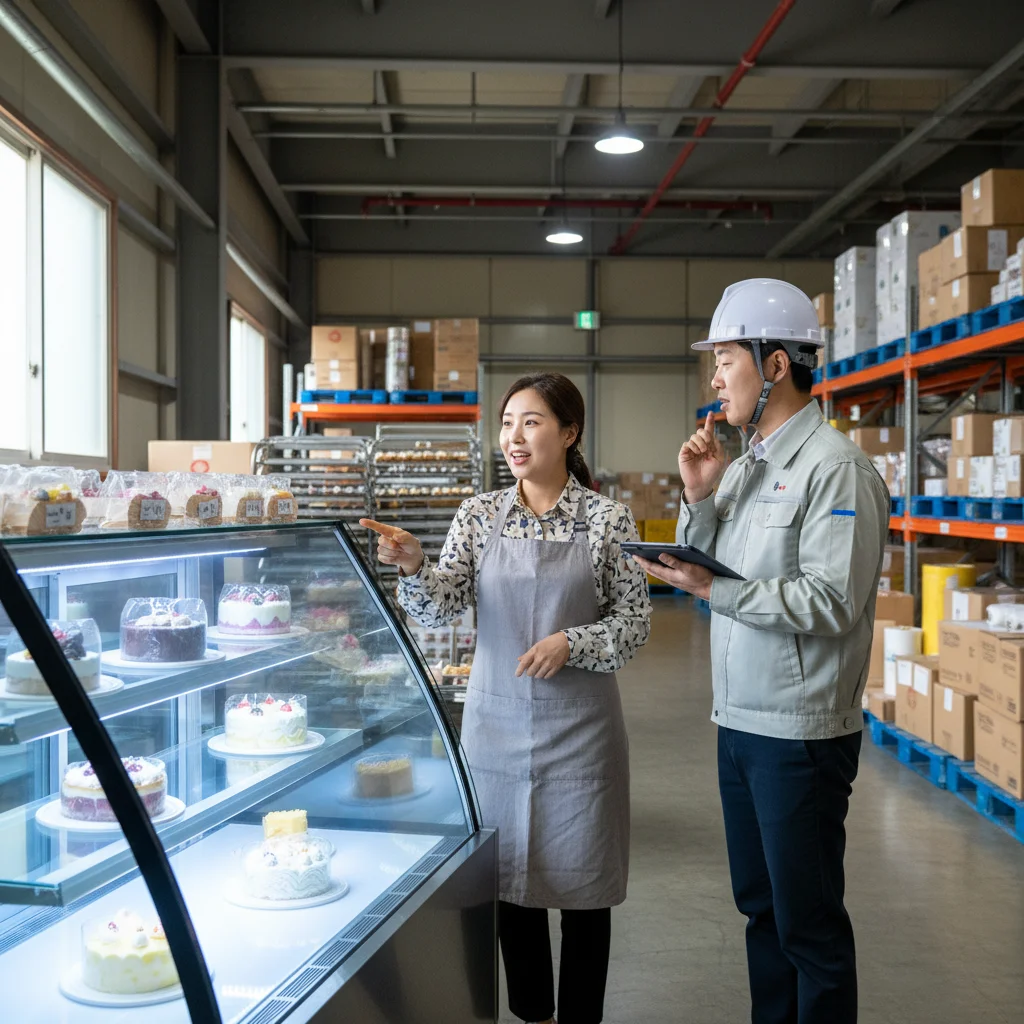 강남중고쇼케이스 - LED 조명 확인