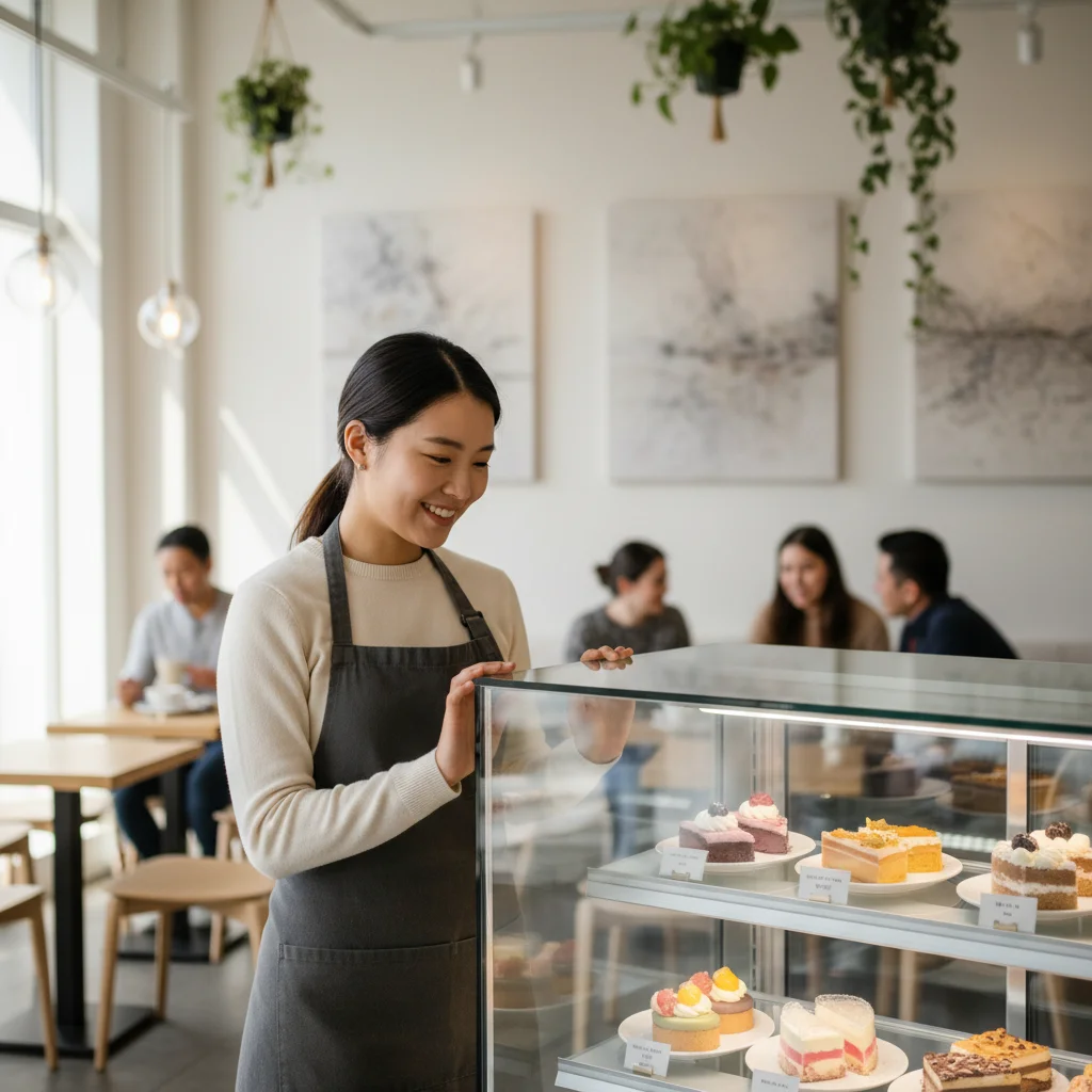강남냉장쇼케이스제작 - 결로 없는 깨끗한 진열