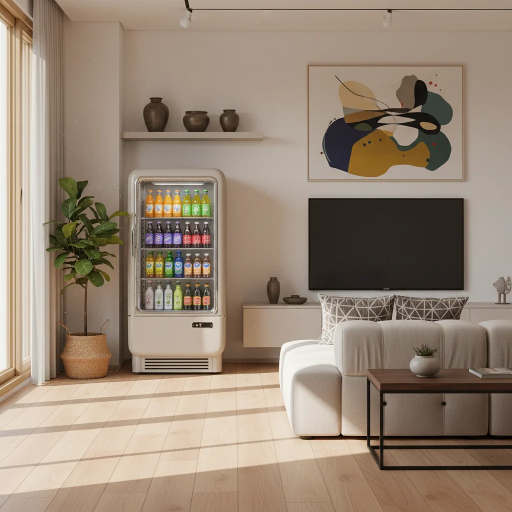 강남이영자쇼케이스냉장고 - 인테리어 끝판왕 쇼케이스