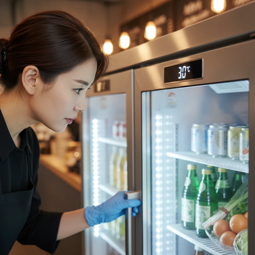 강남업소용반찬쇼케이스 - 도어형 vs 오픈형 비교