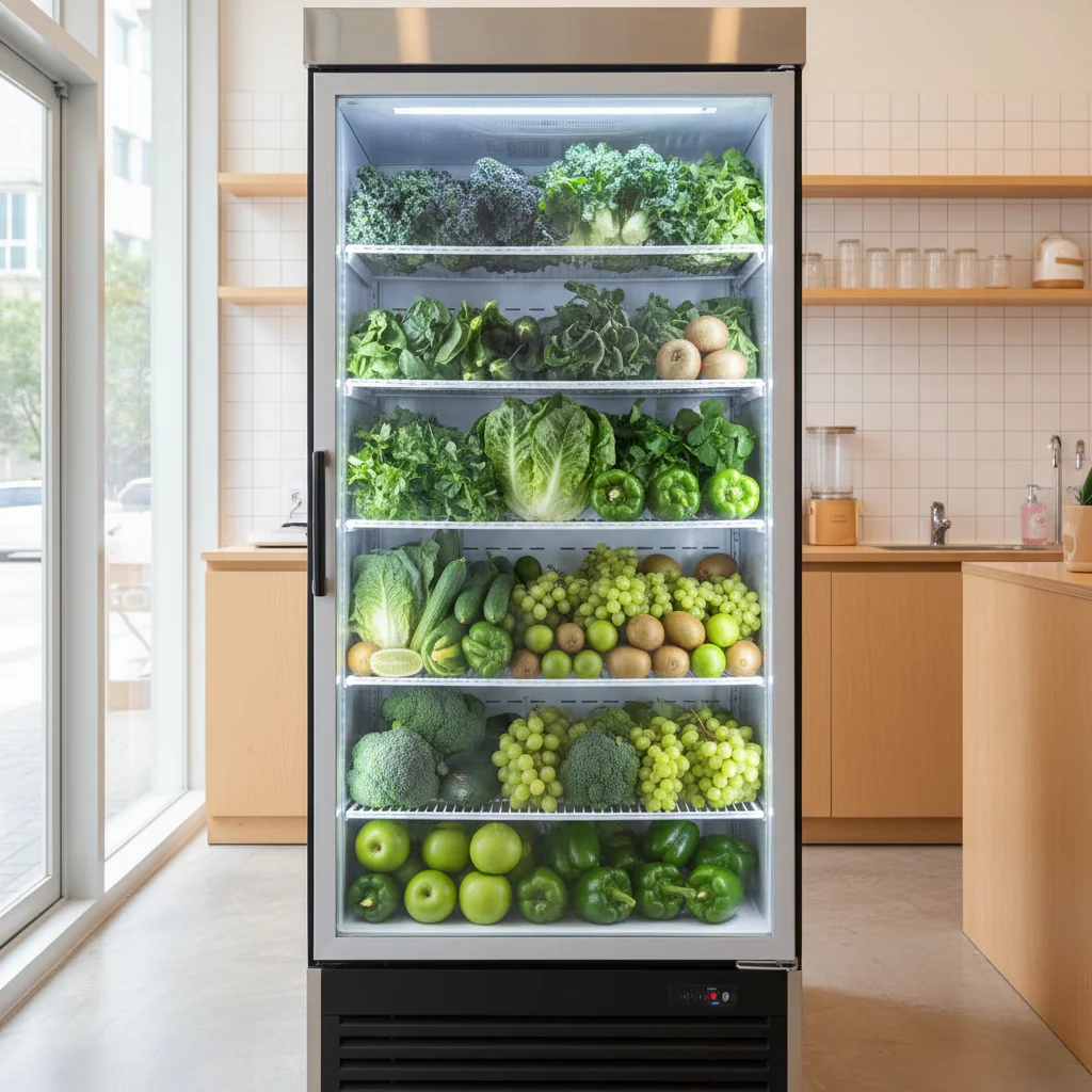 강남채소냉장고 - 쇼케이스형 채소 냉장고