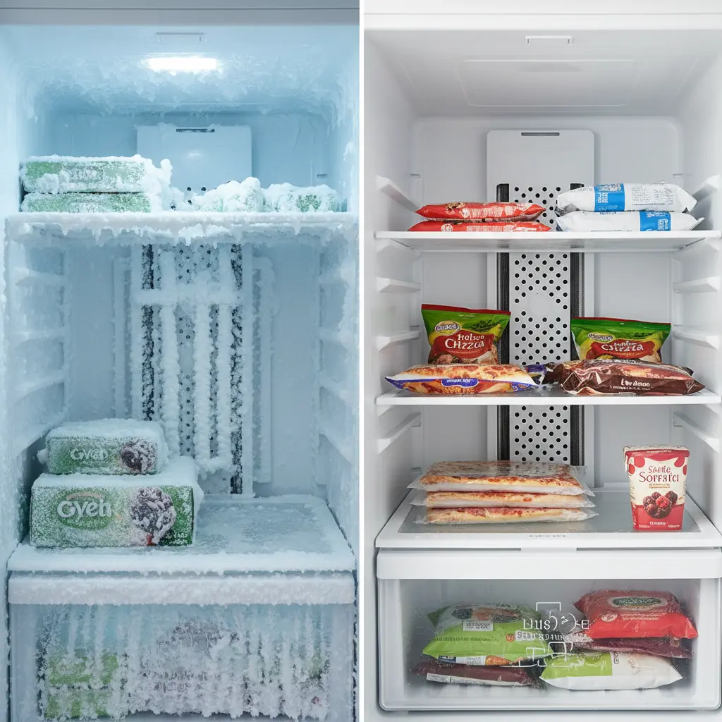 강원도업소용냉동고 - 직냉식 간냉식 차이