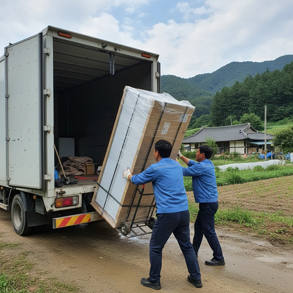 강원도중고냉동고 - 배송비 체크 필수
