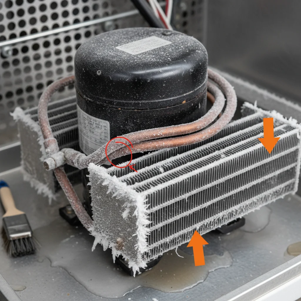 강원도냉장오픈쇼케이스 - 중고는 콤프레셔 확인 필수