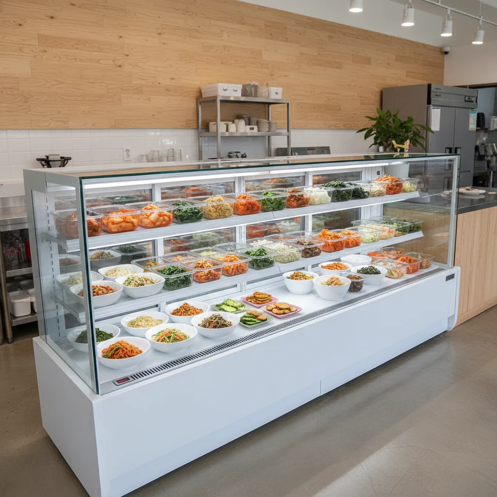 강원도반찬가게쇼케이스 - 반찬이 돋보이는 쇼케이스