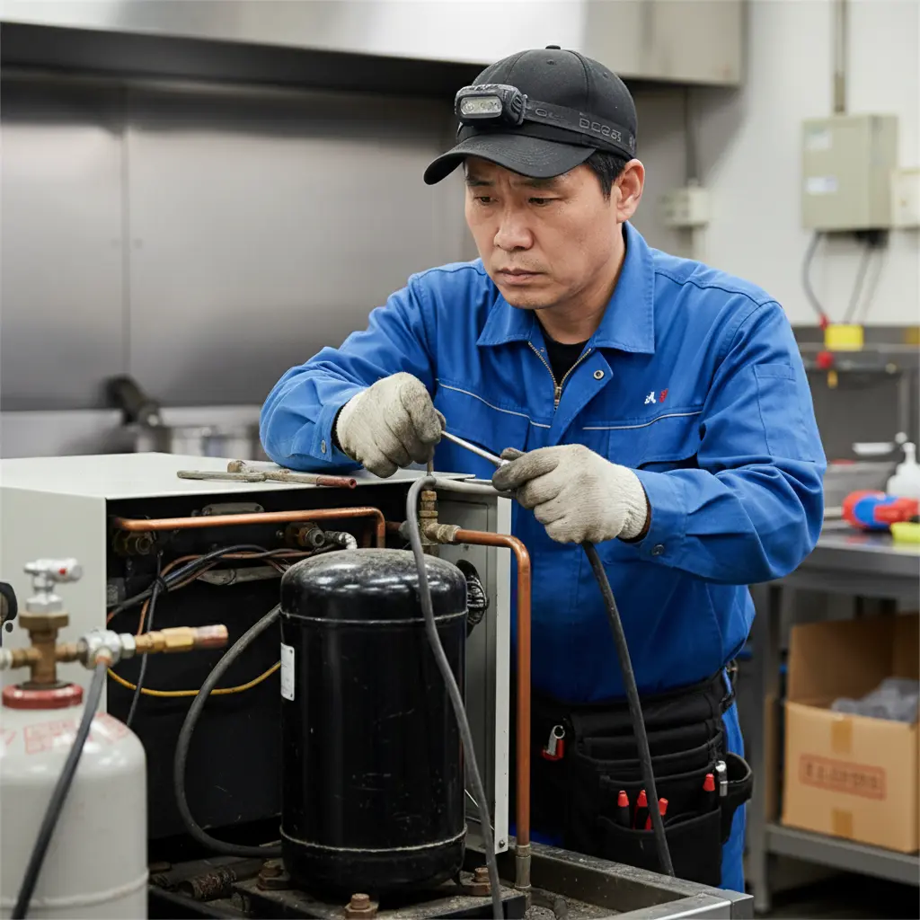 강원도마트중고장비 - 콤프레셔 점검 필수