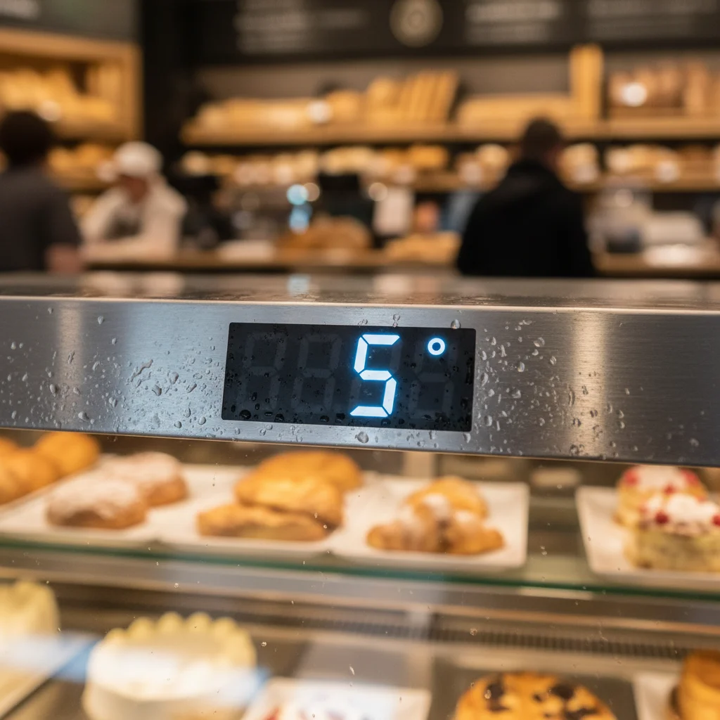 제주도냉장쇼케이스 - 쇼케이스 온도 설정