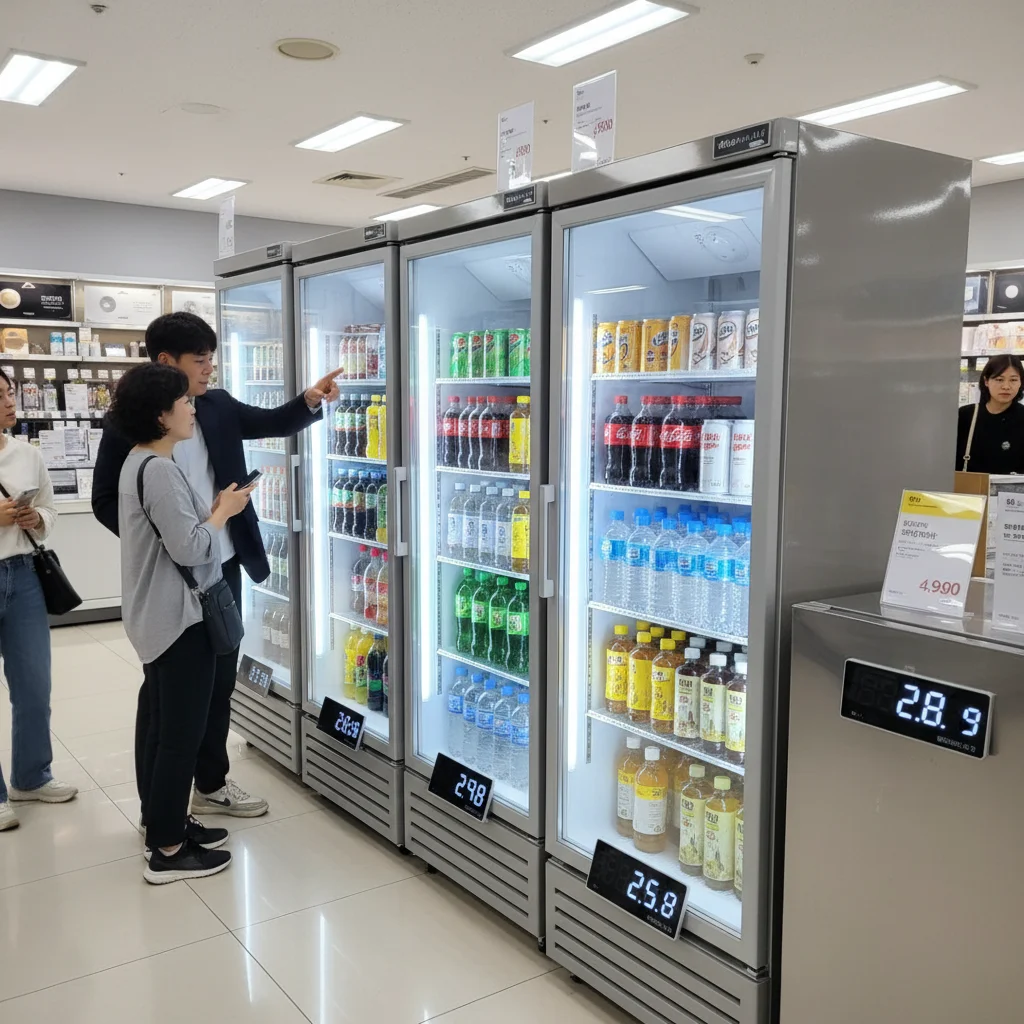 제주도음료수냉장고 - 2026년형 쇼케이스