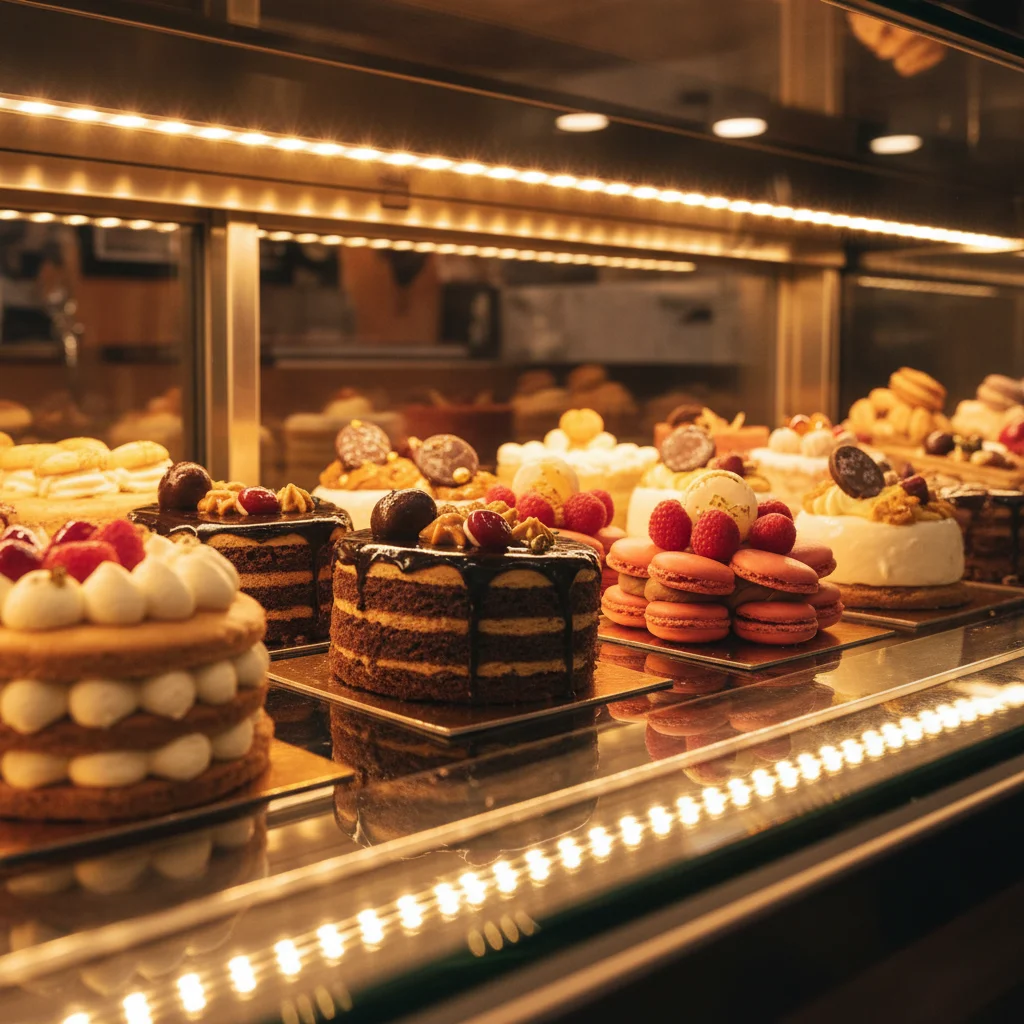 제주도쇼케이스제작 - 조명에 따른 진열 효과