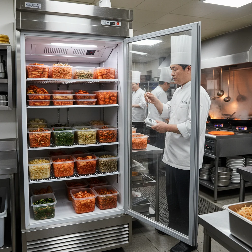 제주도반찬냉장고 - 제주 식당 주방의 현실