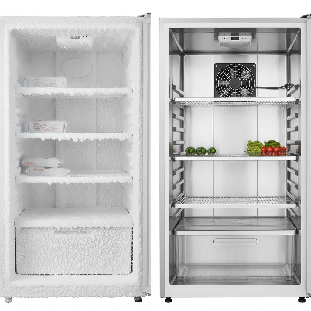 제주도반찬냉장고 - 직냉식과 간냉식 차이