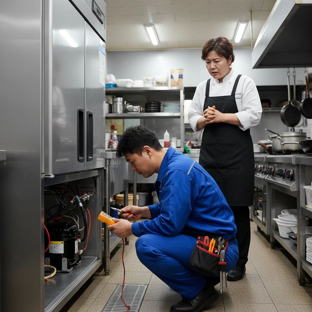 제주도반찬냉장고 - AS가 생명입니다