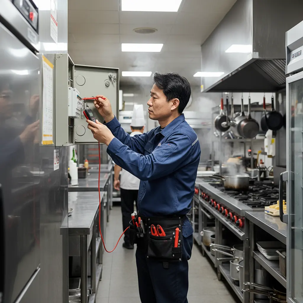 제주도식당냉장고 - 식당 전기 용량 확인