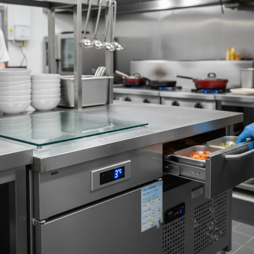 제주도업소용테이블냉장고 - 업소용 테이블 냉장고