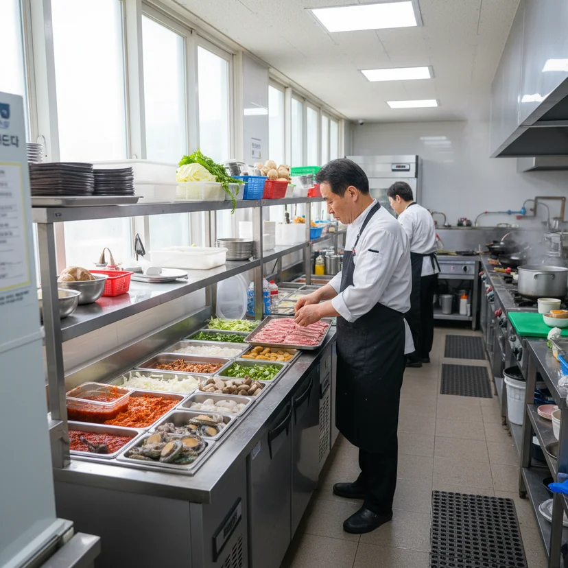 제주도업소용토핑냉장고 - 제주 주방 필수템 토핑냉장고