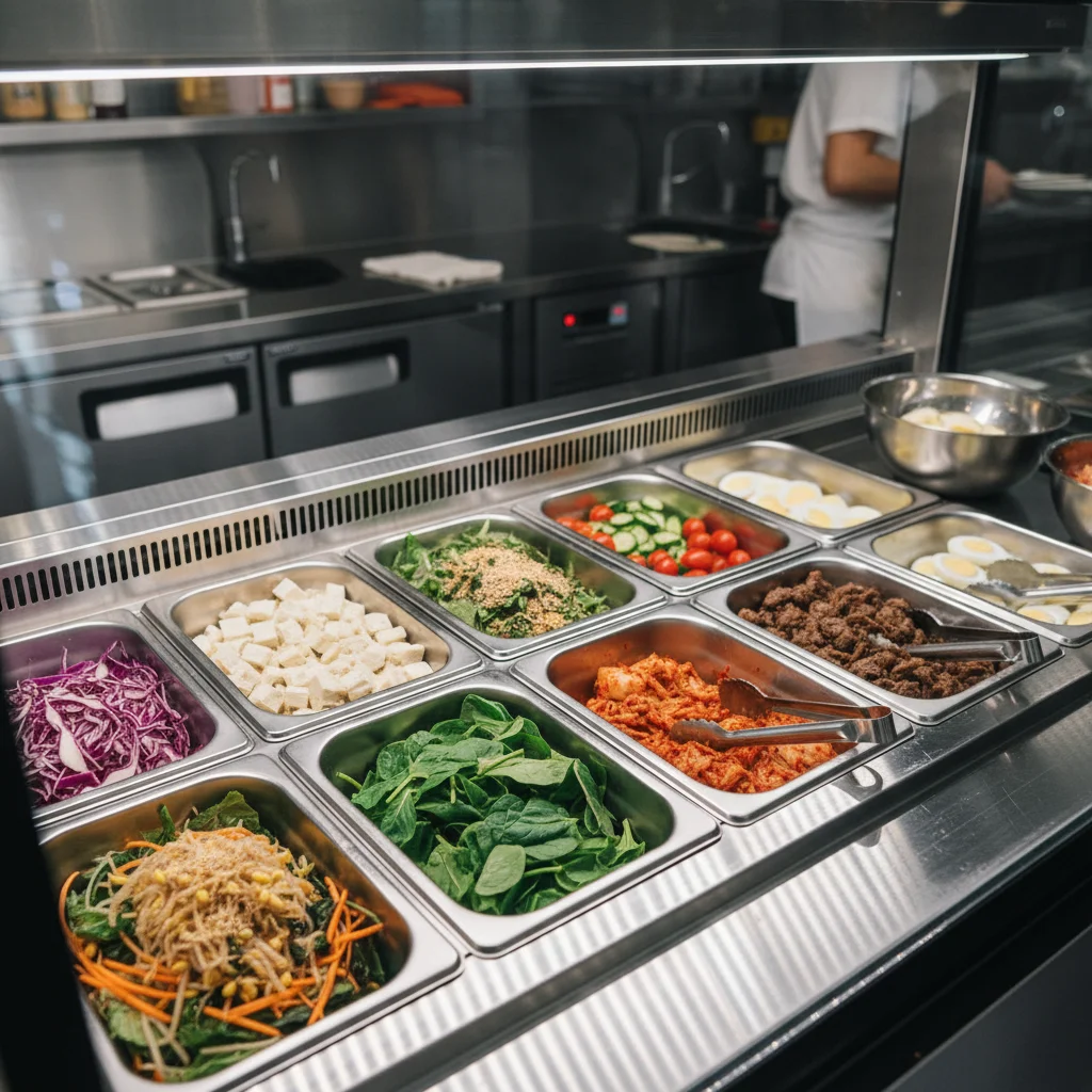 제주도업소용토핑냉장고 - 신선한 재료 보관의 핵심