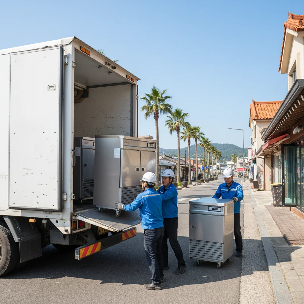 제주도냉장냉동고 - 배송비 폭탄 피하는 법