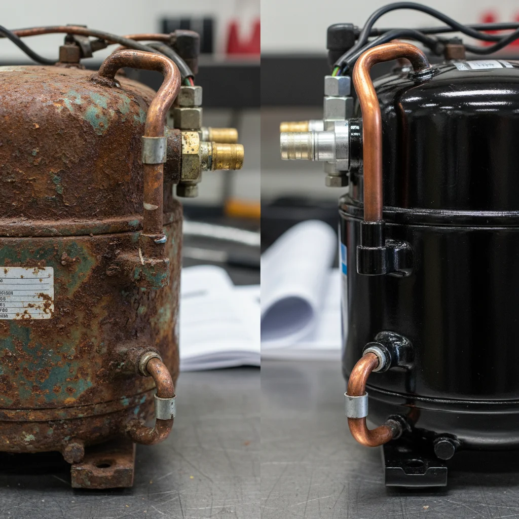 제주도냉장냉동고 - 중고 냉장고 부식 주의