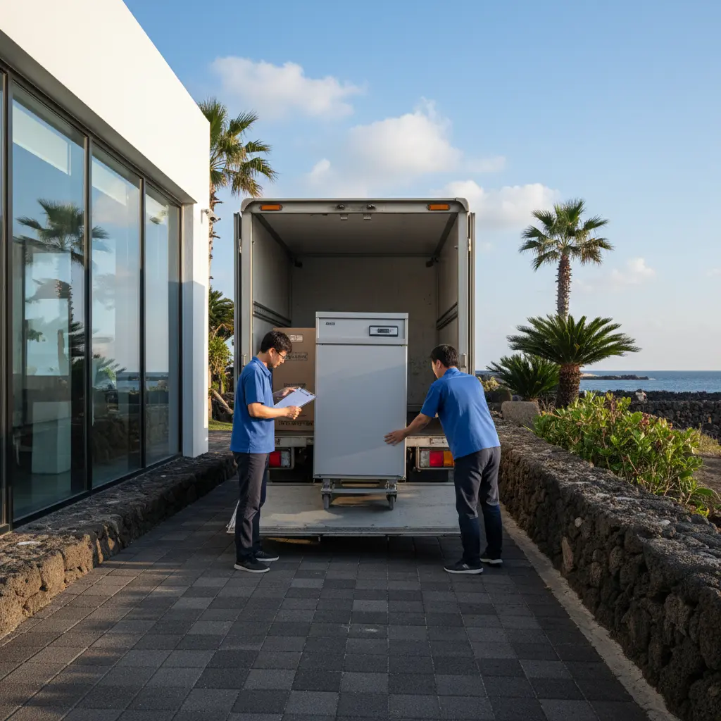 제주도반찬가게냉장고 - 제주도 상업용 냉장고 배송 현장