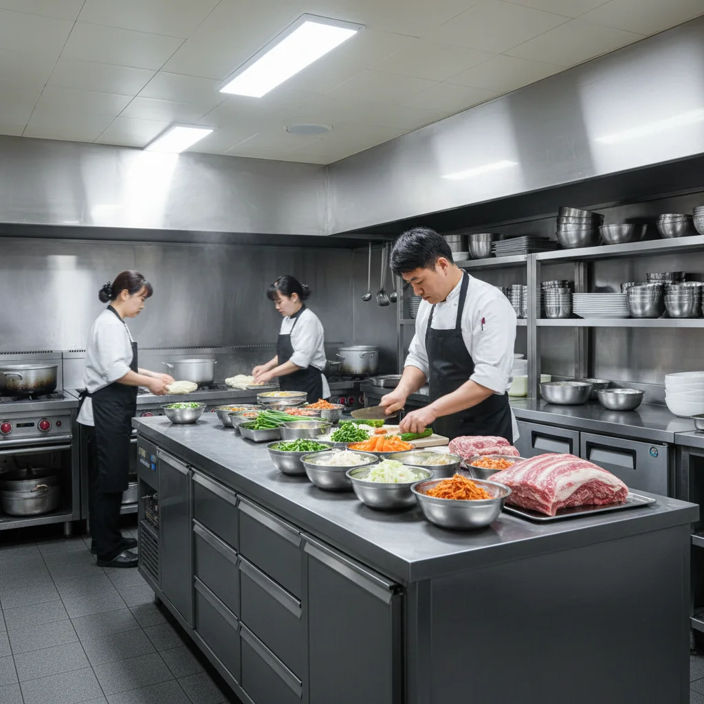 제주도반찬가게냉장고 - 주방 효율을 높이는 테이블 냉장고