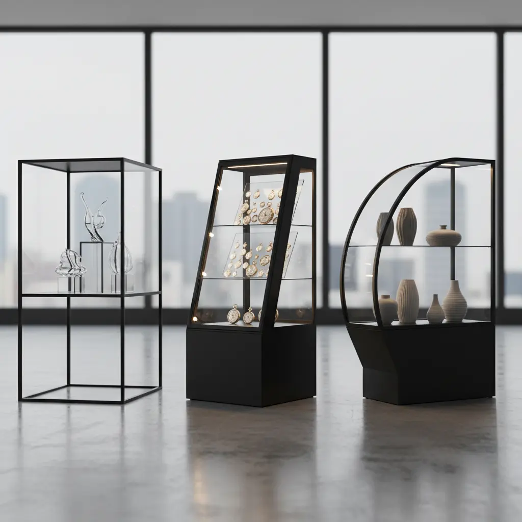 제주도블랙쇼케이스 - 쇼케이스 디자인 3종