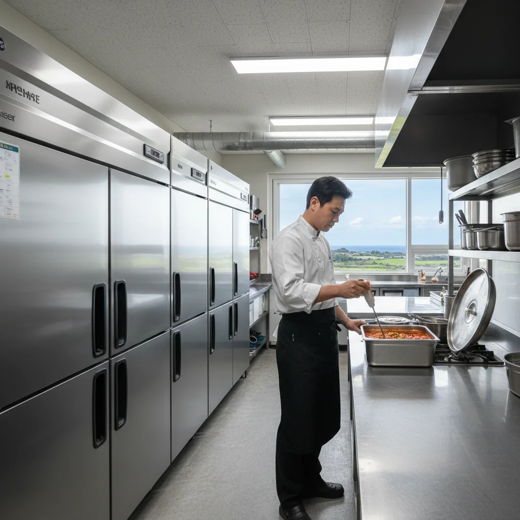 제주도음식냉장고 - 제주 업소용 냉장고 체크포인트