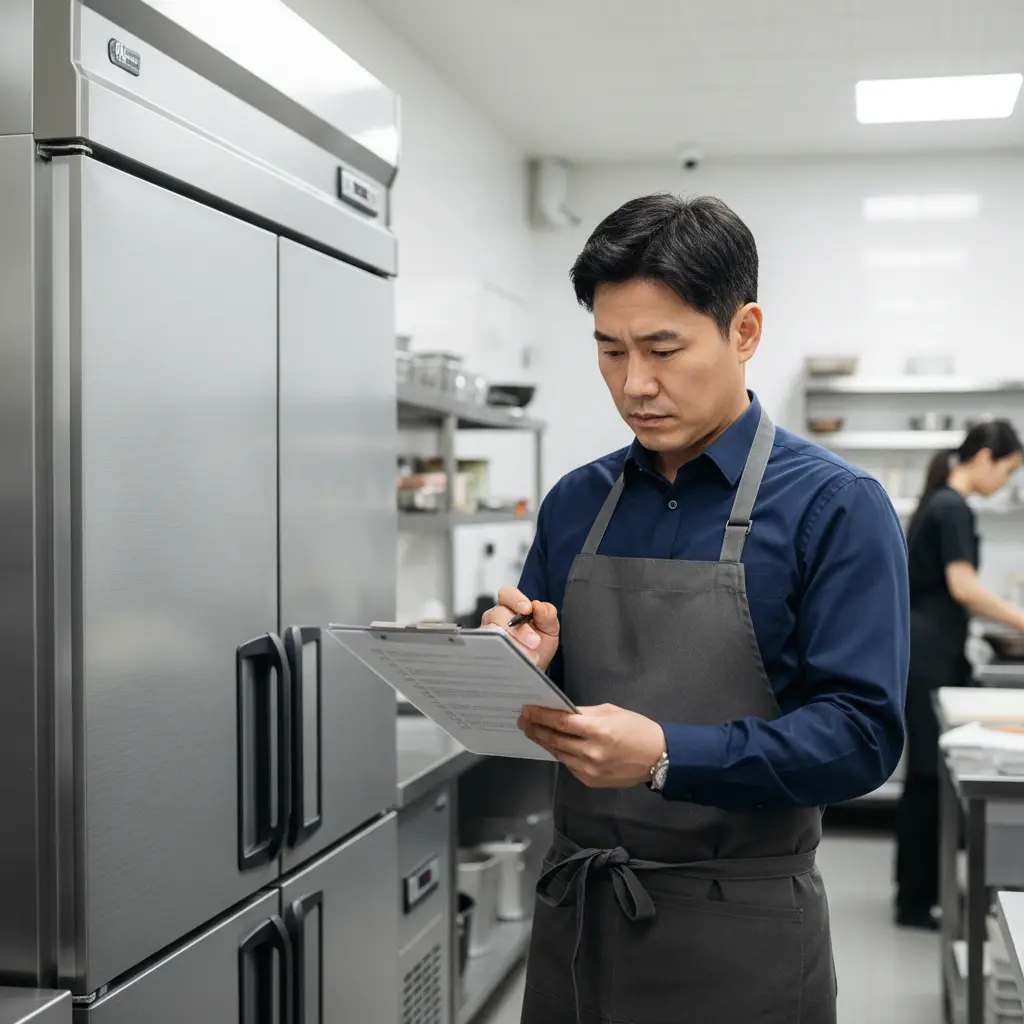 제주도음식쇼케이스 - 꼼꼼한 중고 쇼케이스 점검