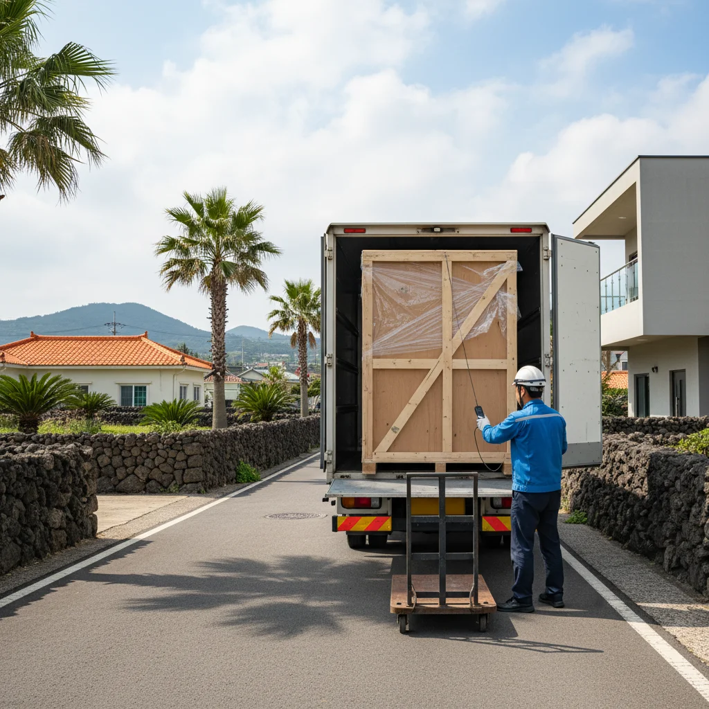 제주도카운터냉장고 - 화물 도착 시 확인 필수