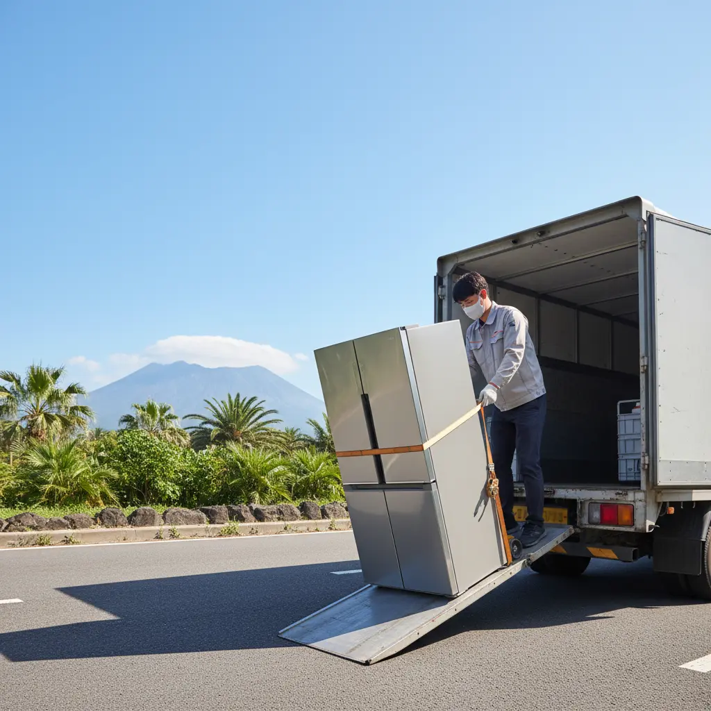 제주도테이블반찬냉장고 - 제주도 화물 배송 주의점