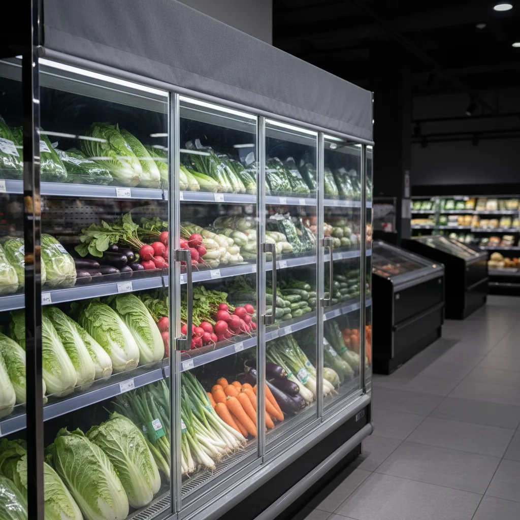 제주도채소냉장고 - 나이트 커버와 신선한 채소