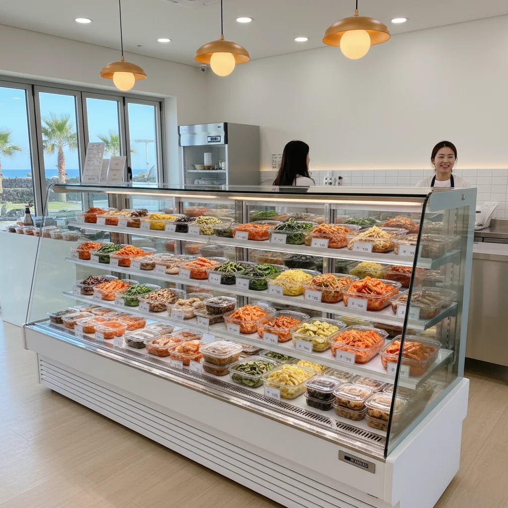 제주도반찬가게쇼케이스 - 제주 반찬가게 필수템